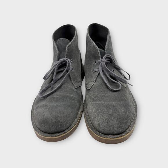 UGG Reid Slate Gray Suede Anke Boots Booties Women’10 - Picture 8 of 11